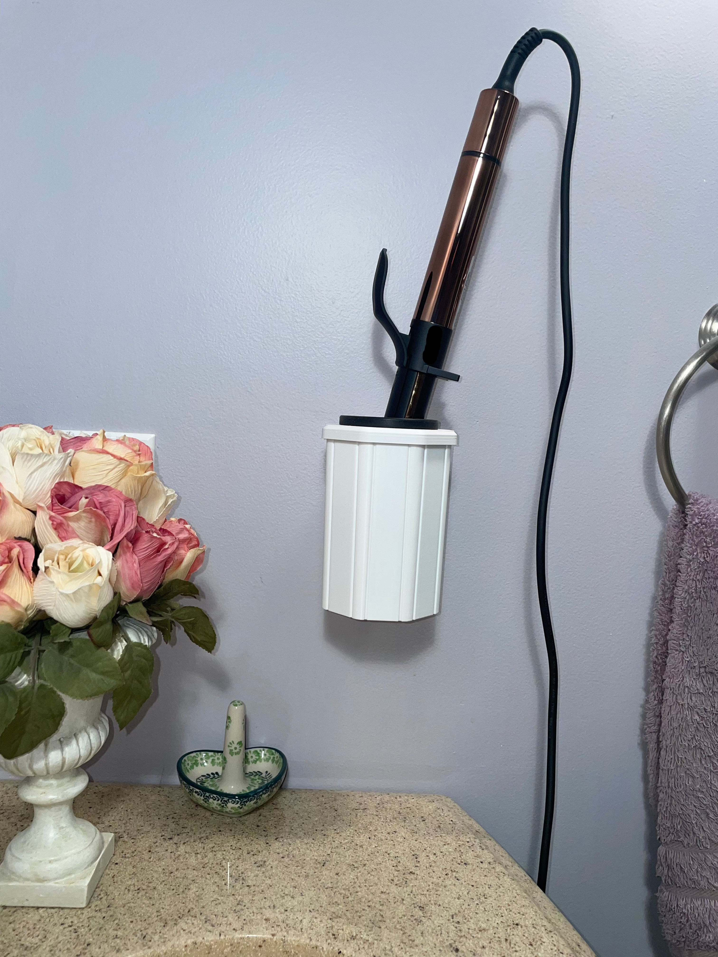 Curling Iron Holder Wall Mountable_2