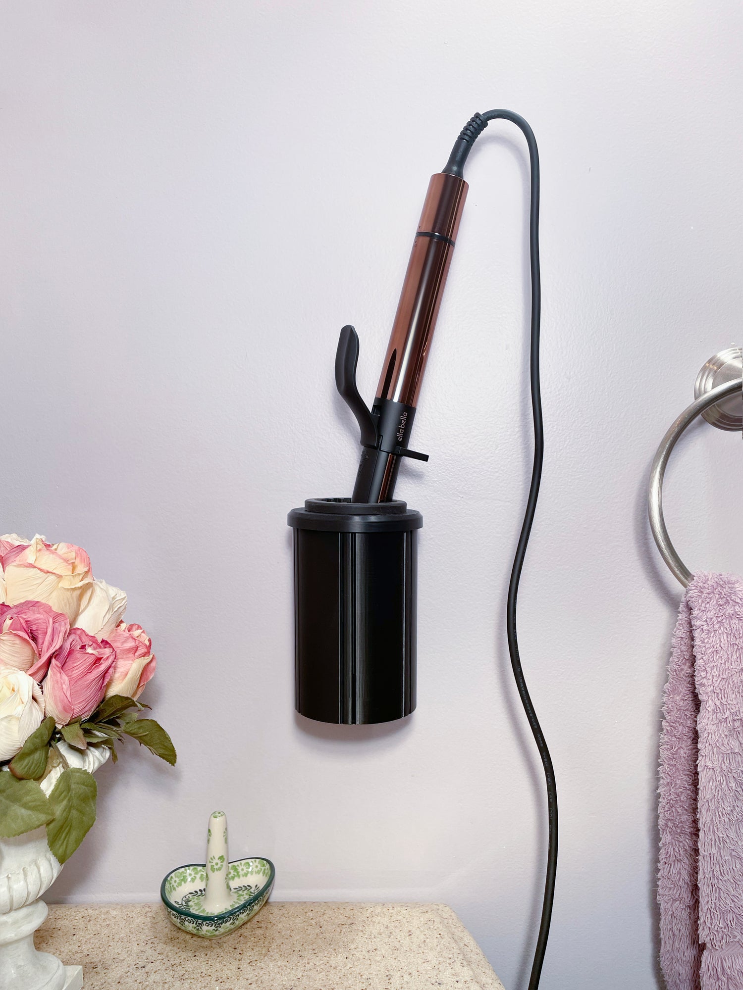 Curling Iron Holder Wall Mountable_5