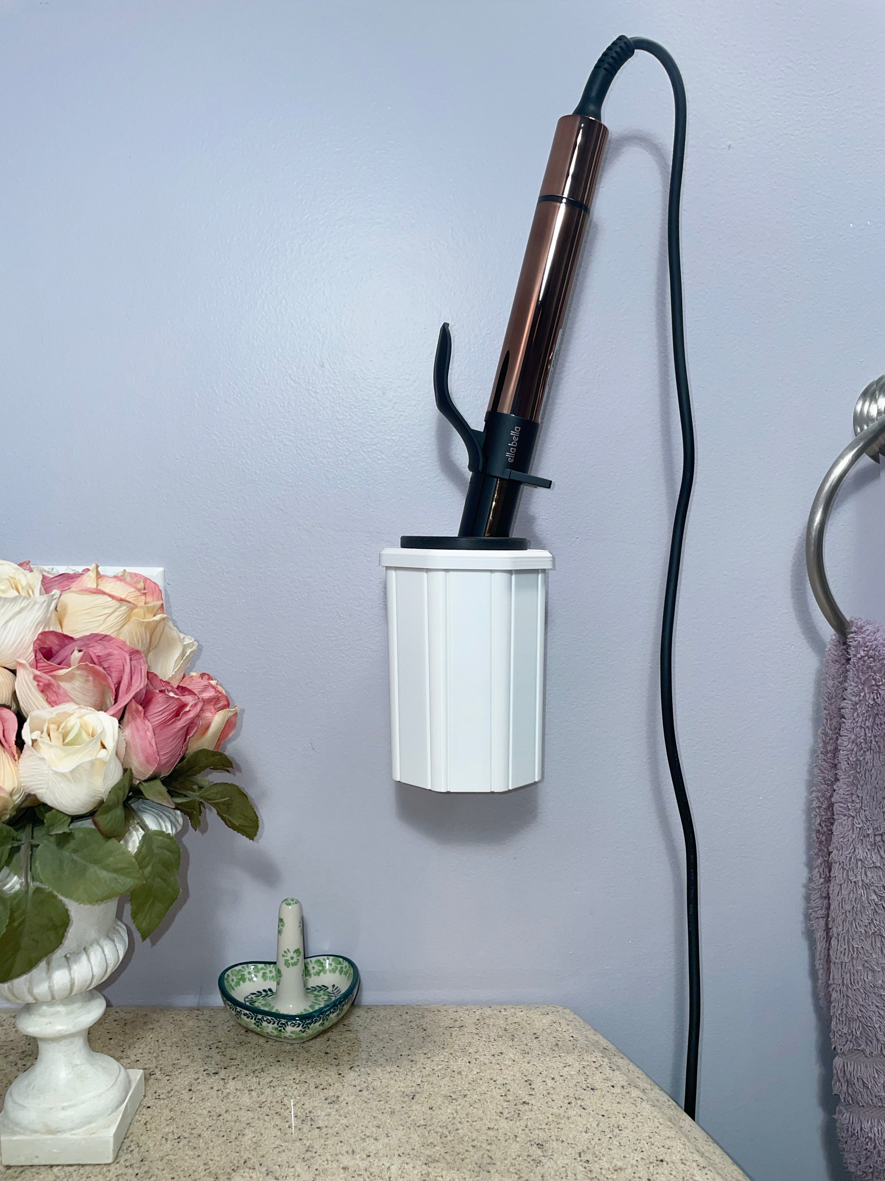 Curling Iron Holder Wall Mountable_8