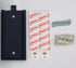 Hardware kit for mounting curling iron holder on wall (Black)