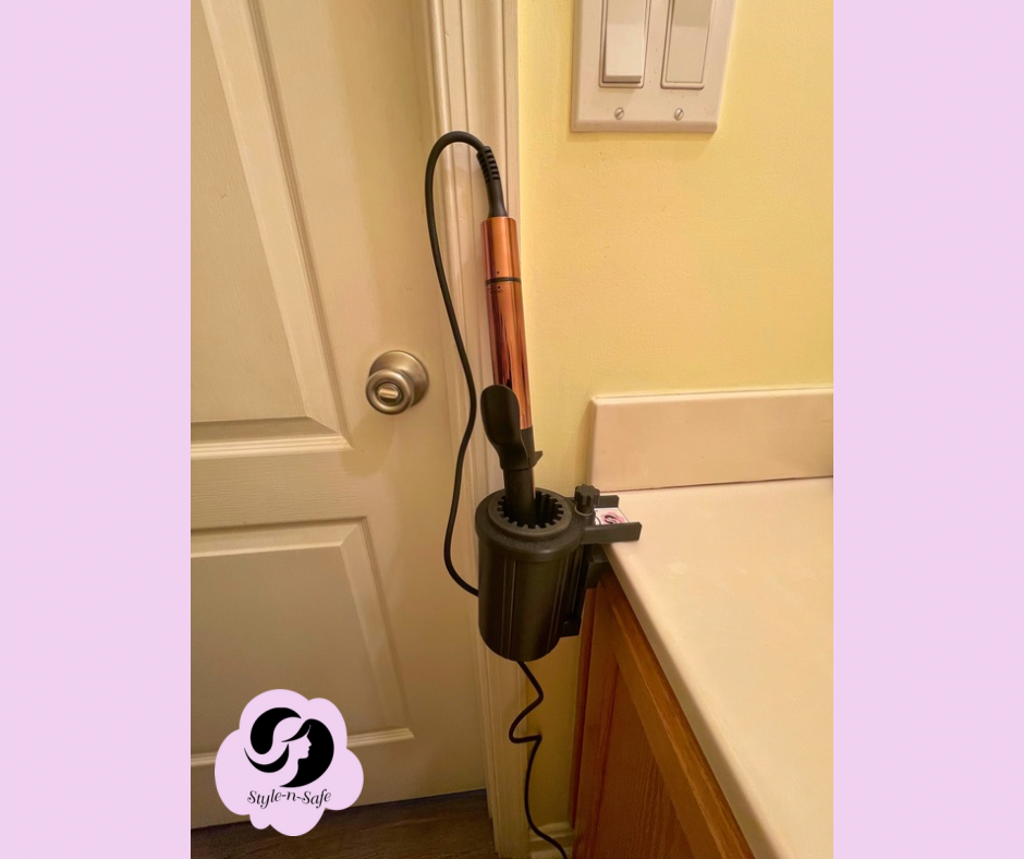 Curling Iron Holder - (New) Table Clampable